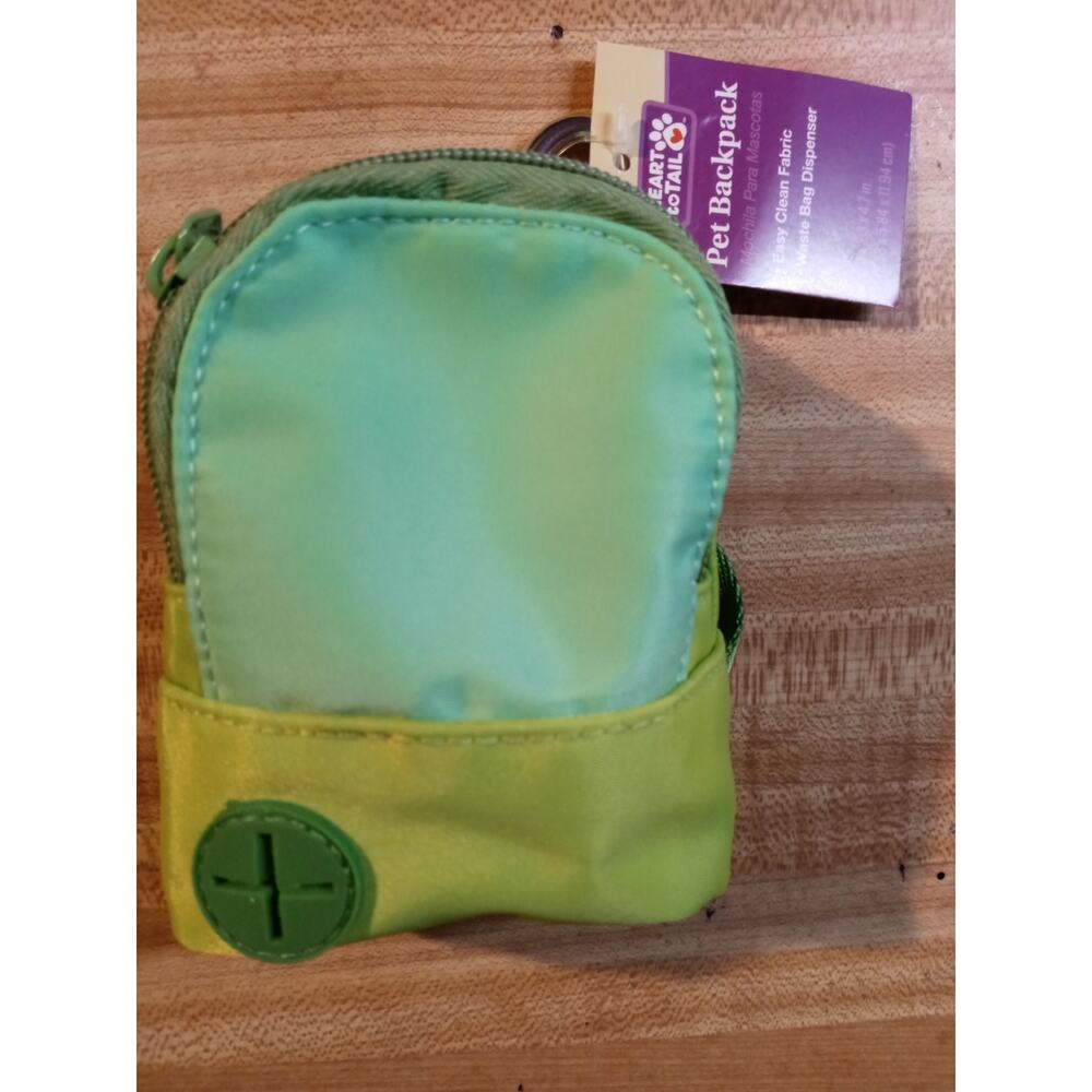 Pet Collar Backpack For Dog Waste Poop Bags Pooper Scooper